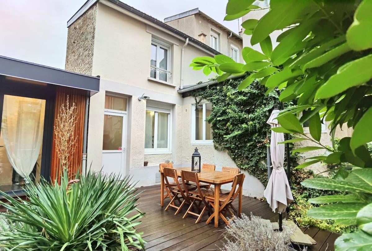 Maison De Ville Avec Terrasse Et Jardin Реймс Экстерьер фото